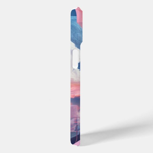 Dreamy Vaporwave Staircase iPhone 15 Case (Achterkant / Rechts)