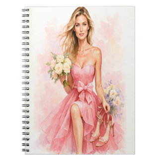 Dreamy Watercolor Bride Notitieboek