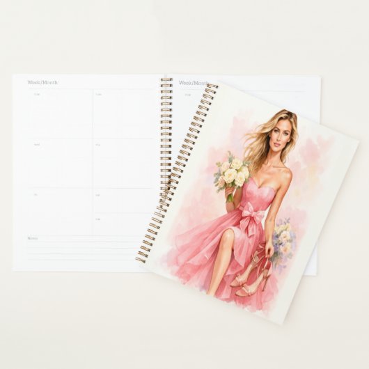 Dreamy Watercolor Bride Planner (Display)