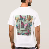 Dreamy Watercolor Butterfly T-Shirt (Achterkant)