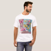 Dreamy Watercolor Butterfly T-Shirt (Voorkant volledig)