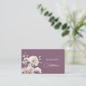 Dreamy White Rolse Visitekaartje (Staand voorkant)