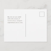 Dreamy winter lake, New Year Feestdagenkaart (Achterkant)