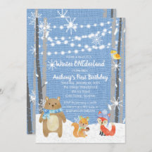 Dreamy Woodland Forest Animals ONEderland Verjaard