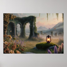 Dreamy Woodland Poster