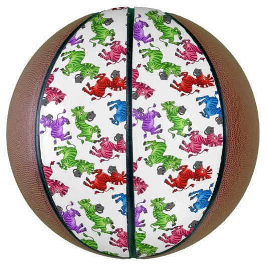 Dreamy Zebra World Basketbal (Verticaal)