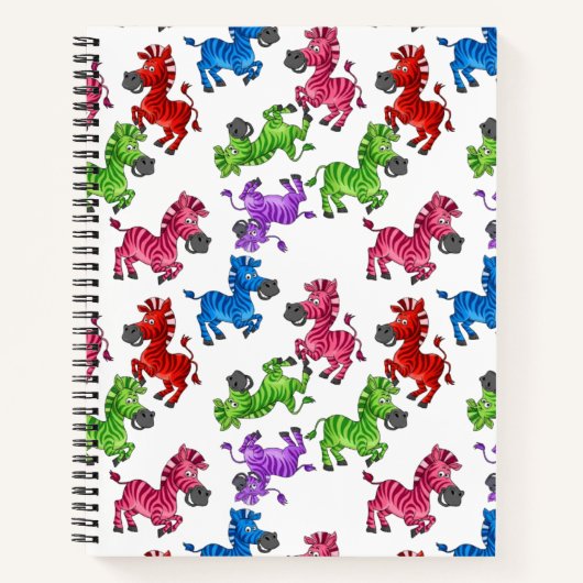 Dreamy Zebra World Notitieboek (Voorkant)