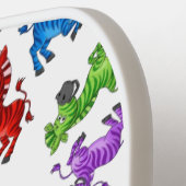 Dreamy Zebra World Pickleball Paddle (Links Detail)