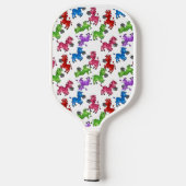 Dreamy Zebra World Pickleball Paddle (Achterkant)