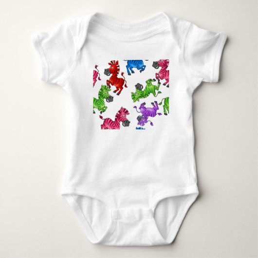 Dreamy Zebra World Romper (Voorkant)