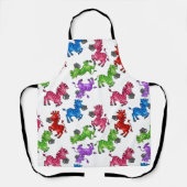 Dreamy Zebra World Schort (Voorkant)