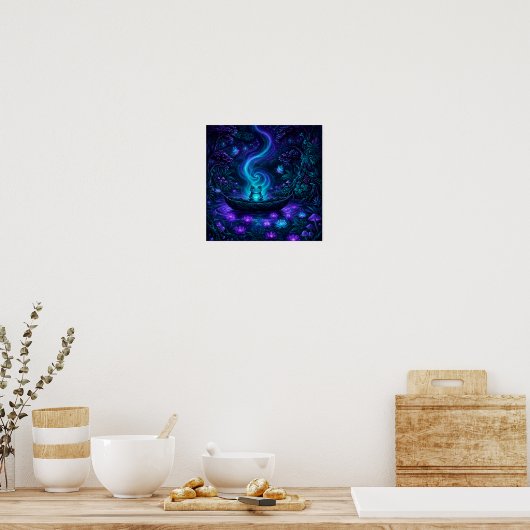 DreamyForestFrog Poster (Keuken)