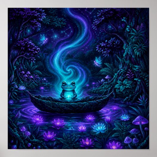 DreamyForestFrog Poster (Voorkant)