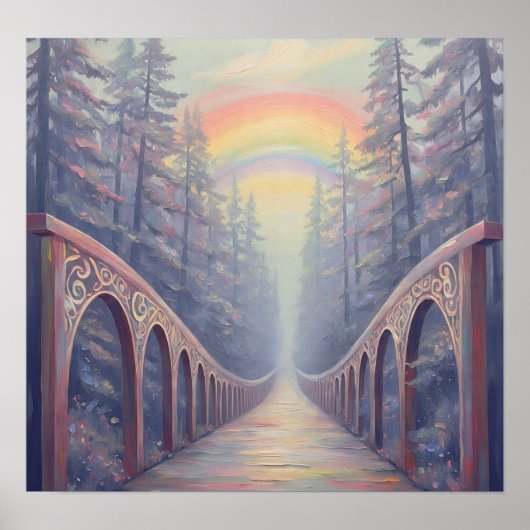 DreamyForestPath Poster (Voorkant)