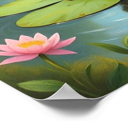 DreamyFrogWizard Poster (Hoek)