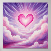 DreamyGlowHeart Poster (Voorkant)