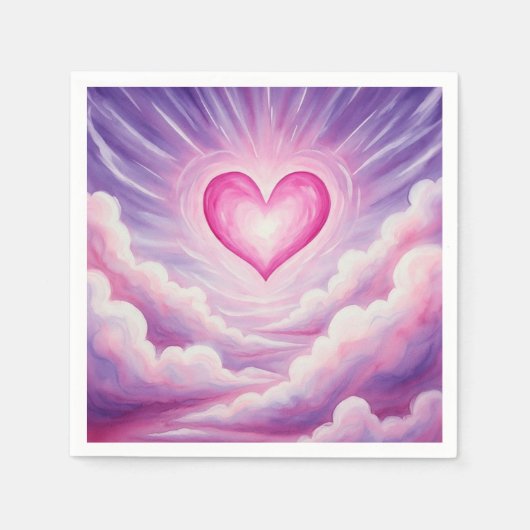 DreamyGlowHeart Servet (Voorkant)