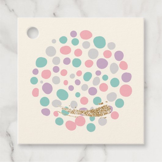 'DreamyPastels' Bedankjes Labels (Voorkant)