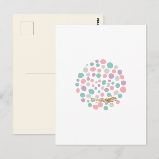 'DreamyPastels' Briefkaart (Voorkant / Achterkant)