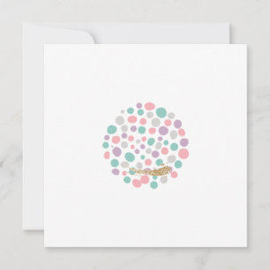 'DreamyPastels' Feestdagenkaart