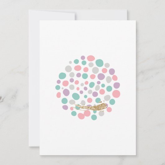 'DreamyPastels' Feestdagenkaart (Voorkant)