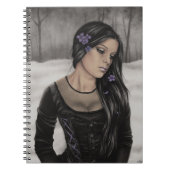 Dreary Winter Notebook Notitieboek (Voorkant)