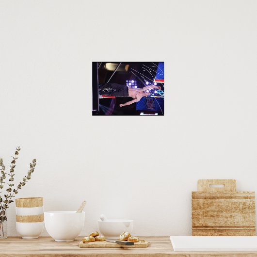 Drechsel Fist Pump Poster (Keuken)