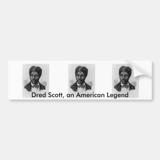 Dred Scot Bumpersticker (Voorkant)