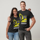Dredger Heavy Equipment Excavator Operator Dirk W T-shirt (Unisex)