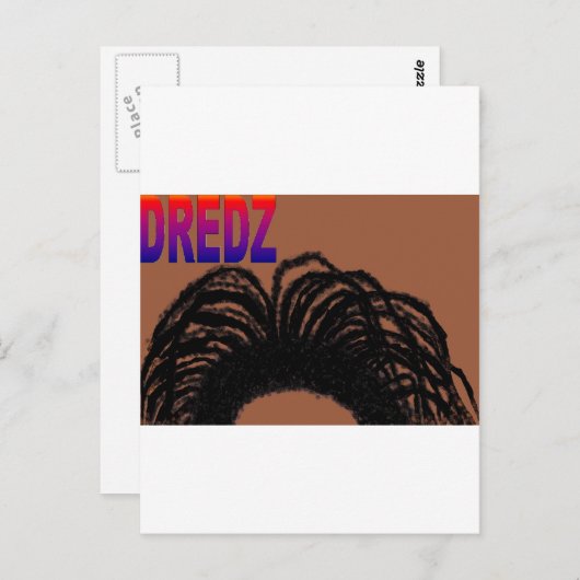 dredz briefkaart (Voorkant / Achterkant)