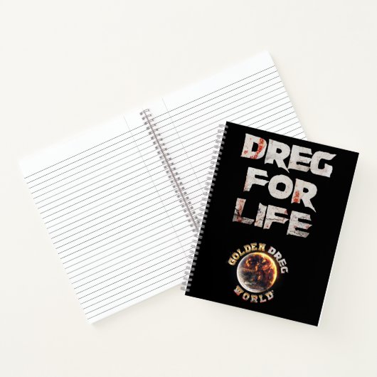 Dreg for Life Spiral notebook Notitieboek (Binnen)