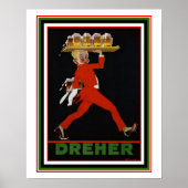 Dreher Beer Poster 16 x 20 (Voorkant)