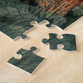 Drei Frauen With Black Wolves Grasset Kunst Legpuzzel (Zijkant)