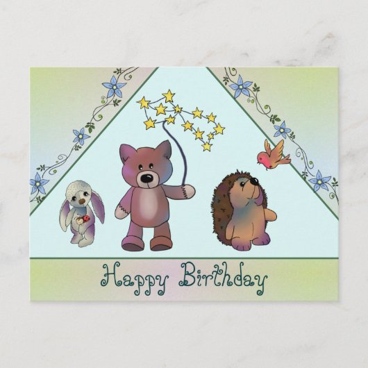 Drei Freunde Briefkaart (Voorkant)