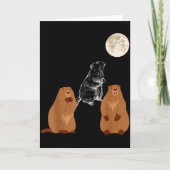 Drei grappige grondelegger maan grondelegger dag m kaart (Voorkant)