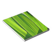 Drei grüne Maisblätter Notitieblok (Schuin)
