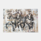 Drei Tölter Braun Deurmat (Voorkant)