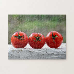 Drei Tomaten Legpuzzel