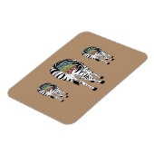 Drei Zebras Magneet (Linkerzijde)