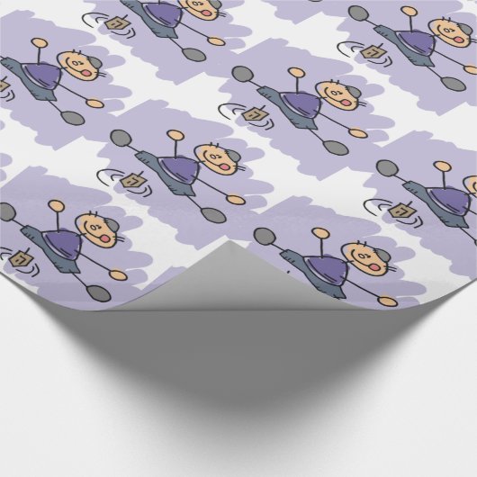 Dreidel Boy Cadeaupapier (Hoek)