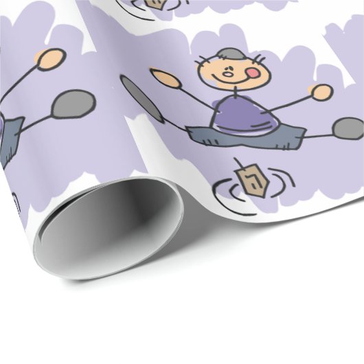 Dreidel Boy Cadeaupapier (Rol Hoek)