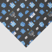 Dreidel Cutout Goodies Tissuepapier (Detail)