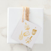 Dreidel, Dreidel, Dreidel Bedankjes Labels (Met doos)