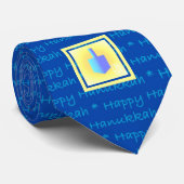 Dreidel, Dreidel, Dreidel! Hanukkah Stropdas (Opgerold)