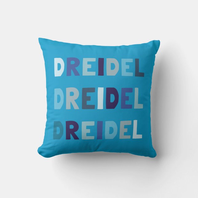 Dreidel Dreidel Dreidel Pillow Kussen (Voorkant)