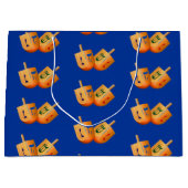 Dreidel Hannukah Vakantie Groot Cadeauzakje (Voorkant)