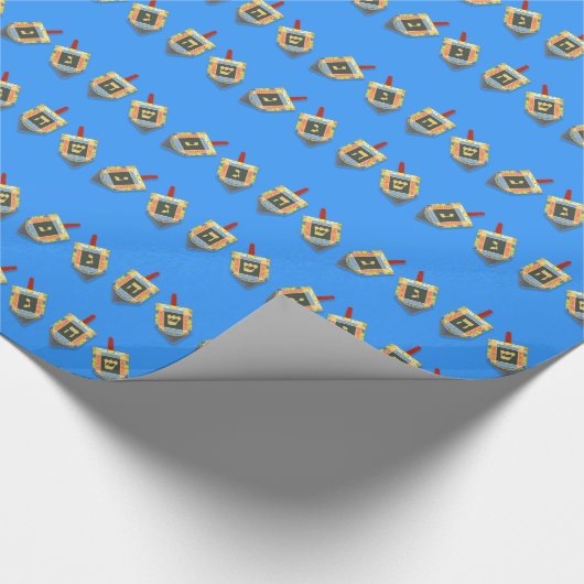 Dreidel Paper Cadeaupapier (Hoek)