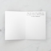 "Dreidel Pinwheels" Wenskaart w Envelope Feestdagen Kaart (Binnen)