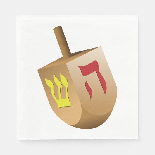 Dreidel Servet (Voorkant)