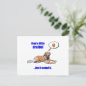 DreidelDog Briefkaart (Staand voorkant)